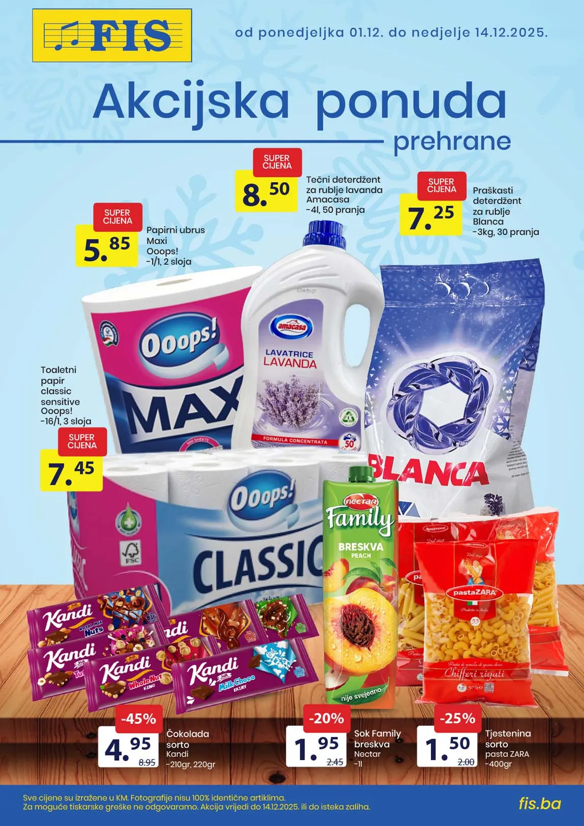 FIS akcija sniženja prehrane FIS akcija prehrane sniženja