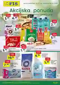 FIS akcija: Sniženja prehrane i hemije do 56% – ponuda do 29.03.2026