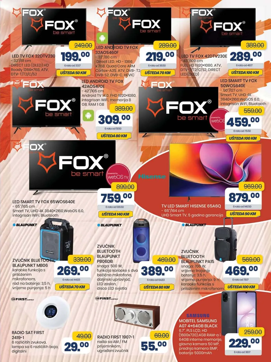 FIS VITEZ kataloška ponuda