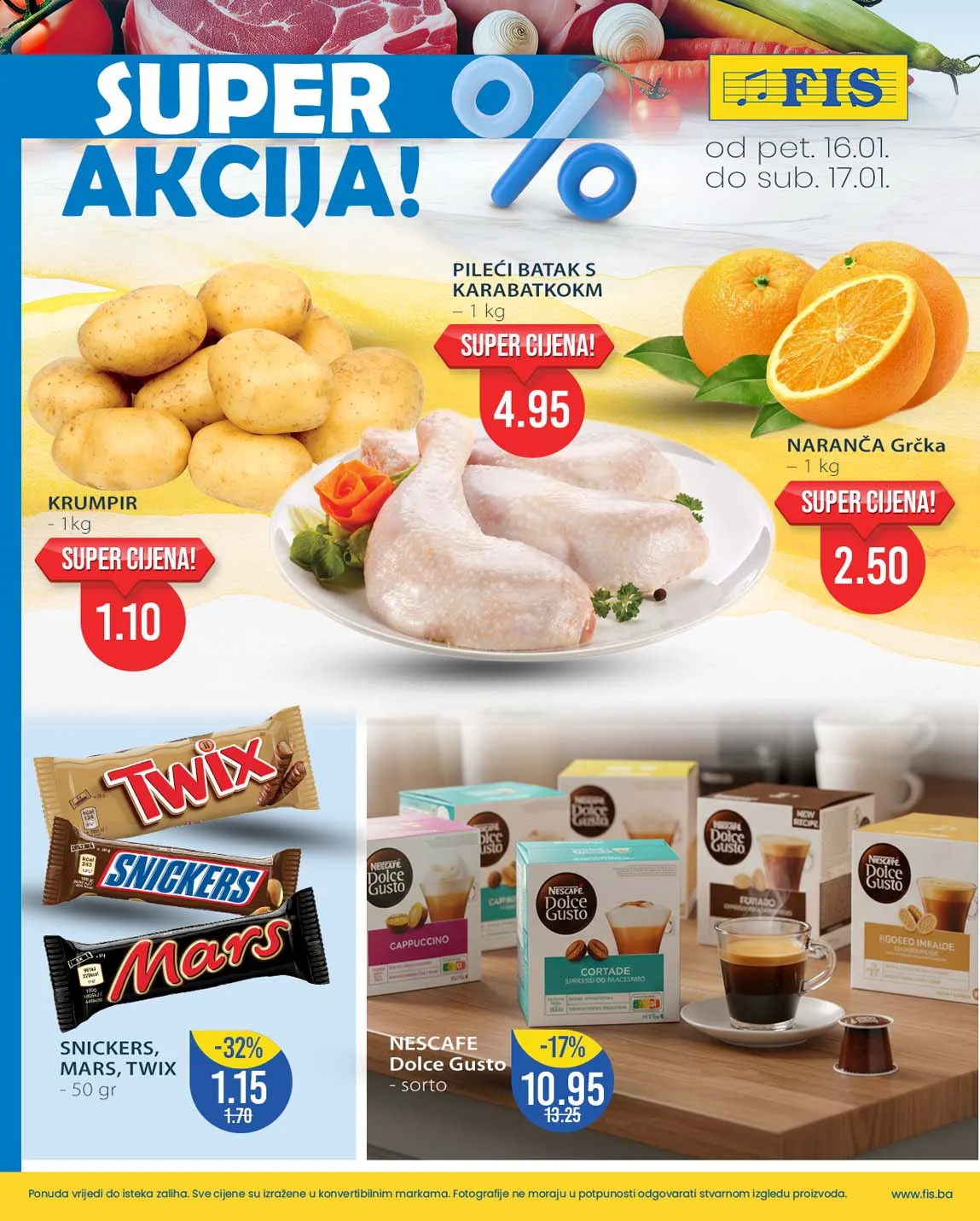Fis vikend akcija snizenja Fis vikend akcija snizenja