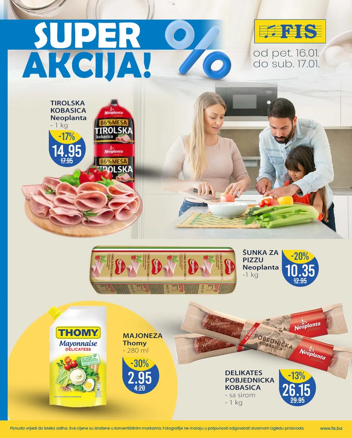 Fis vikend akcija snizenja Fis vikend akcija snizenja