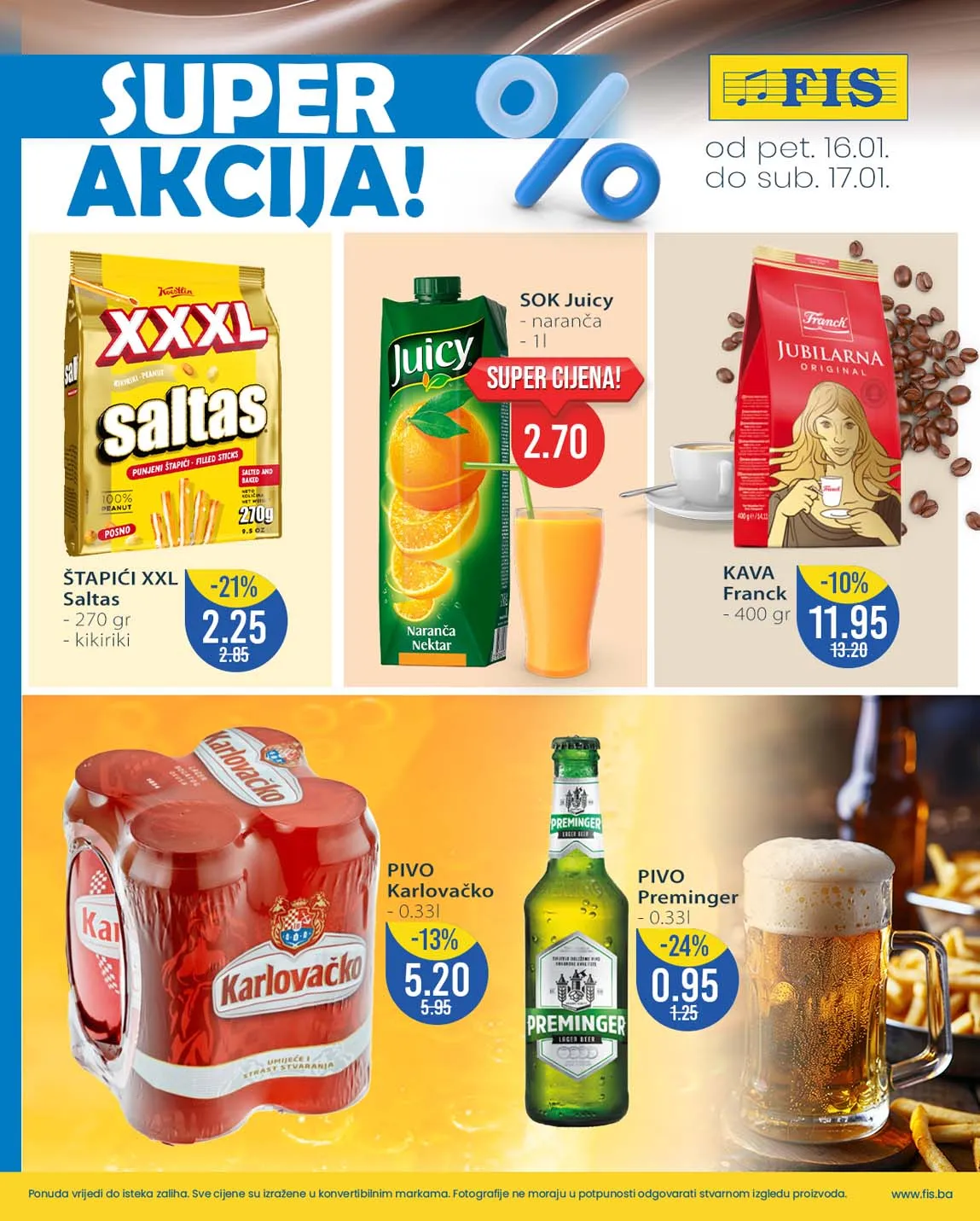 Fis vikend akcija snizenja Fis vikend akcija snizenja