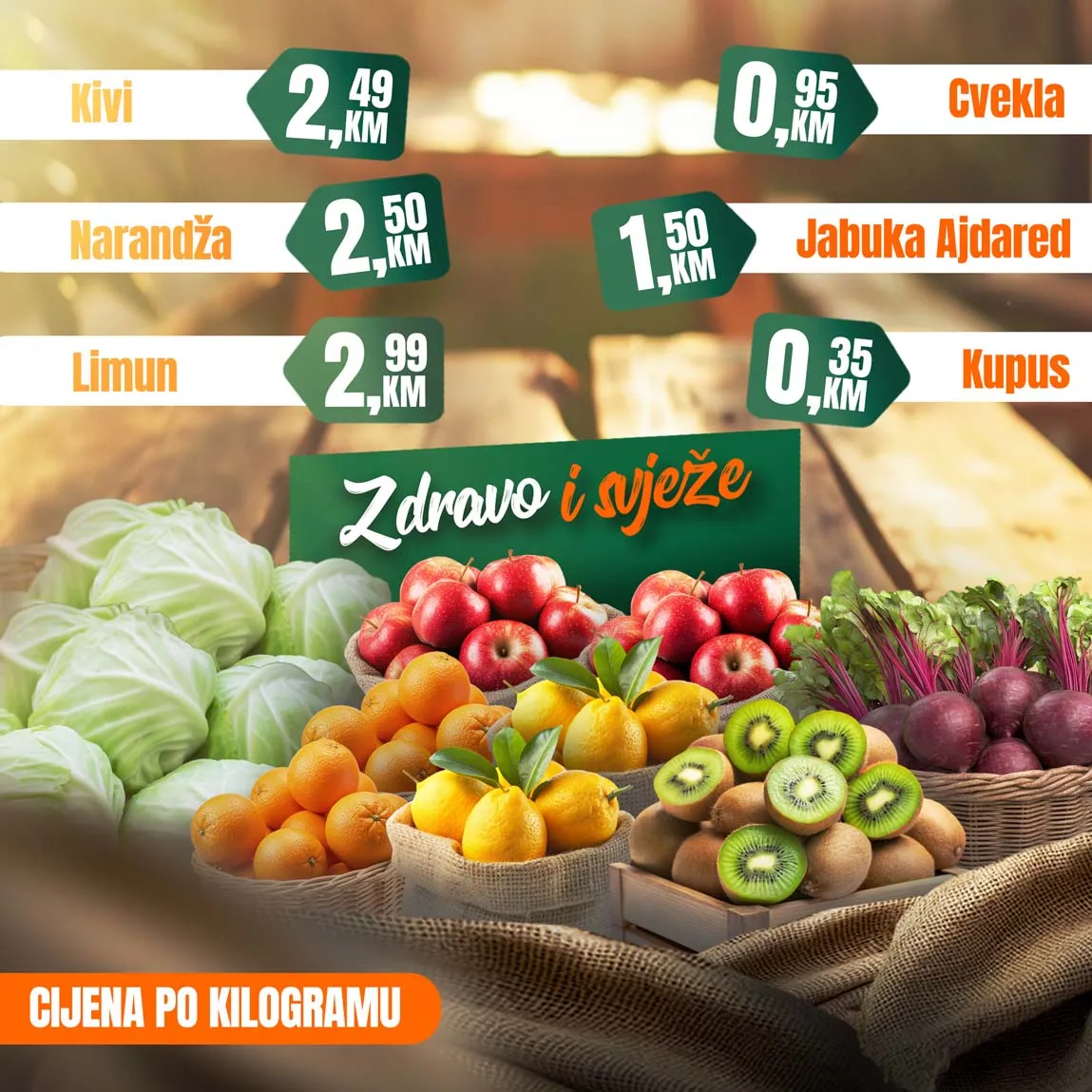 Fortuna market akcija