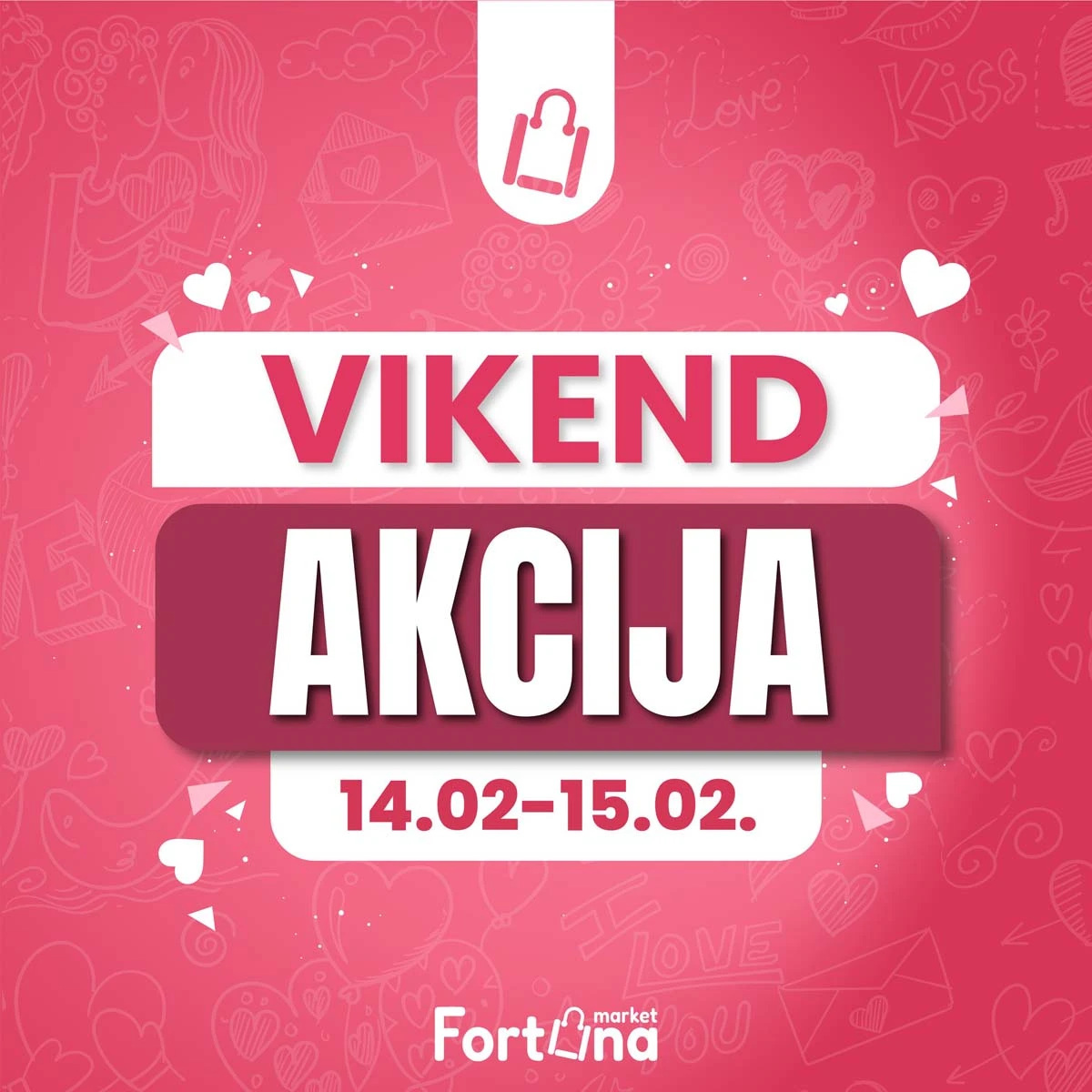 Fortuna Market vikend akcija katalog strana 1 velika sniženja BiH februar 2025