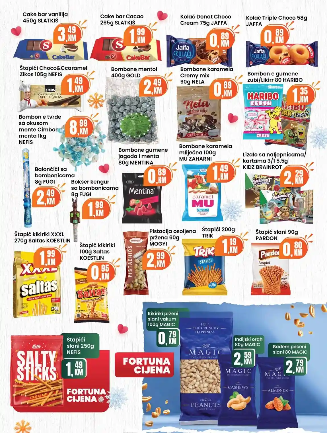 Fortuna market akcija