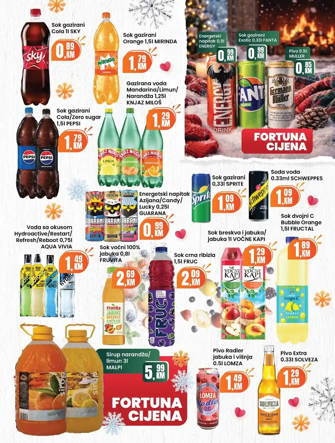 Fortuna market akcija