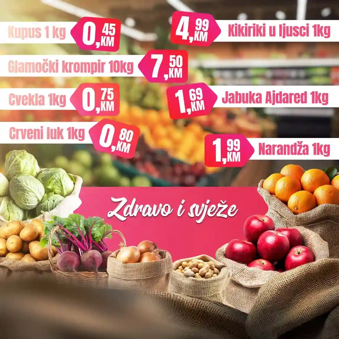 Fortuna market akcija