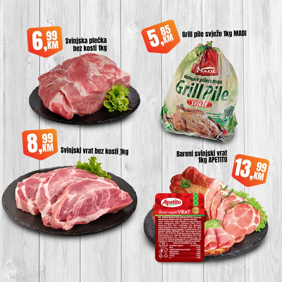 Fortuna Market vikend akcija strana 2 sniženja prehrana i kućne potrepštine BiH