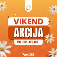 Fortuna Market vikend akcija – Sniženja do 1. marta 2026.