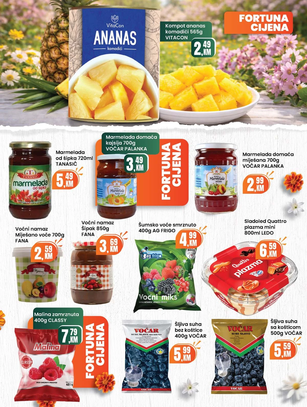 Fortuna market akcija