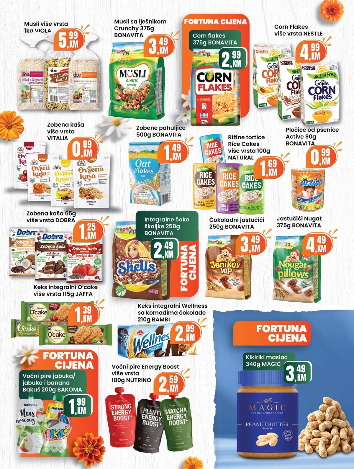 Fortuna market akcija