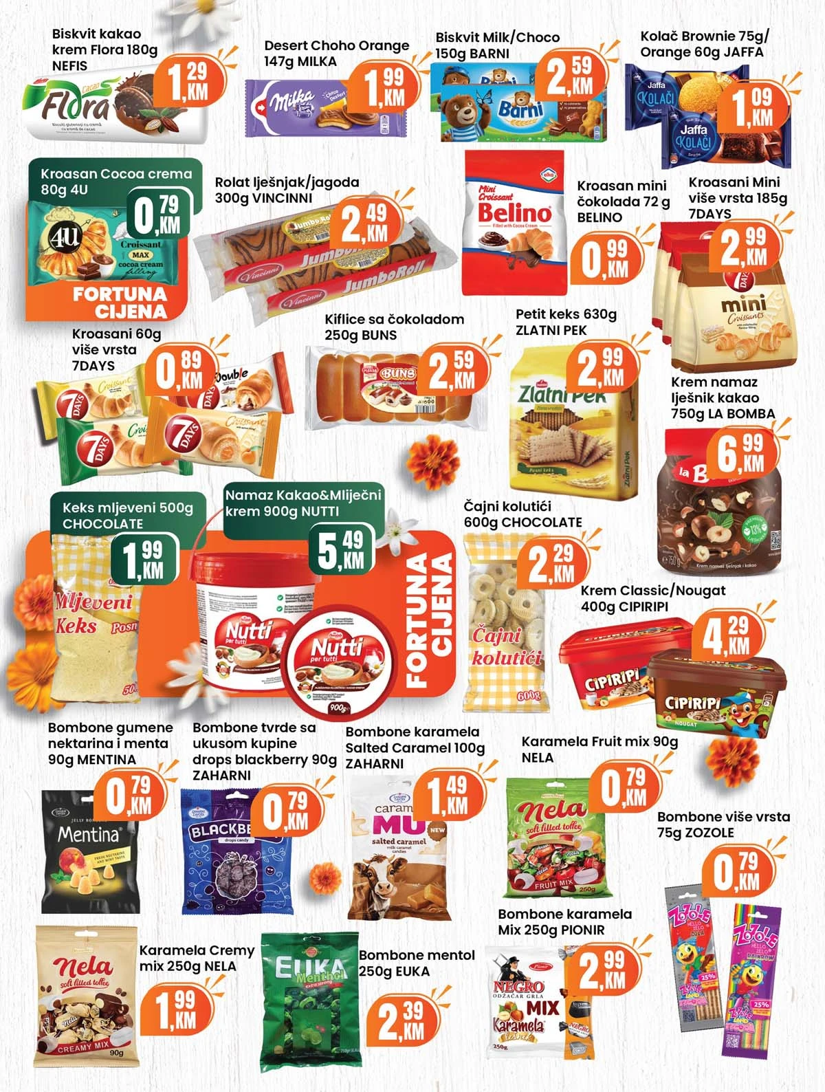 Fortuna market akcija