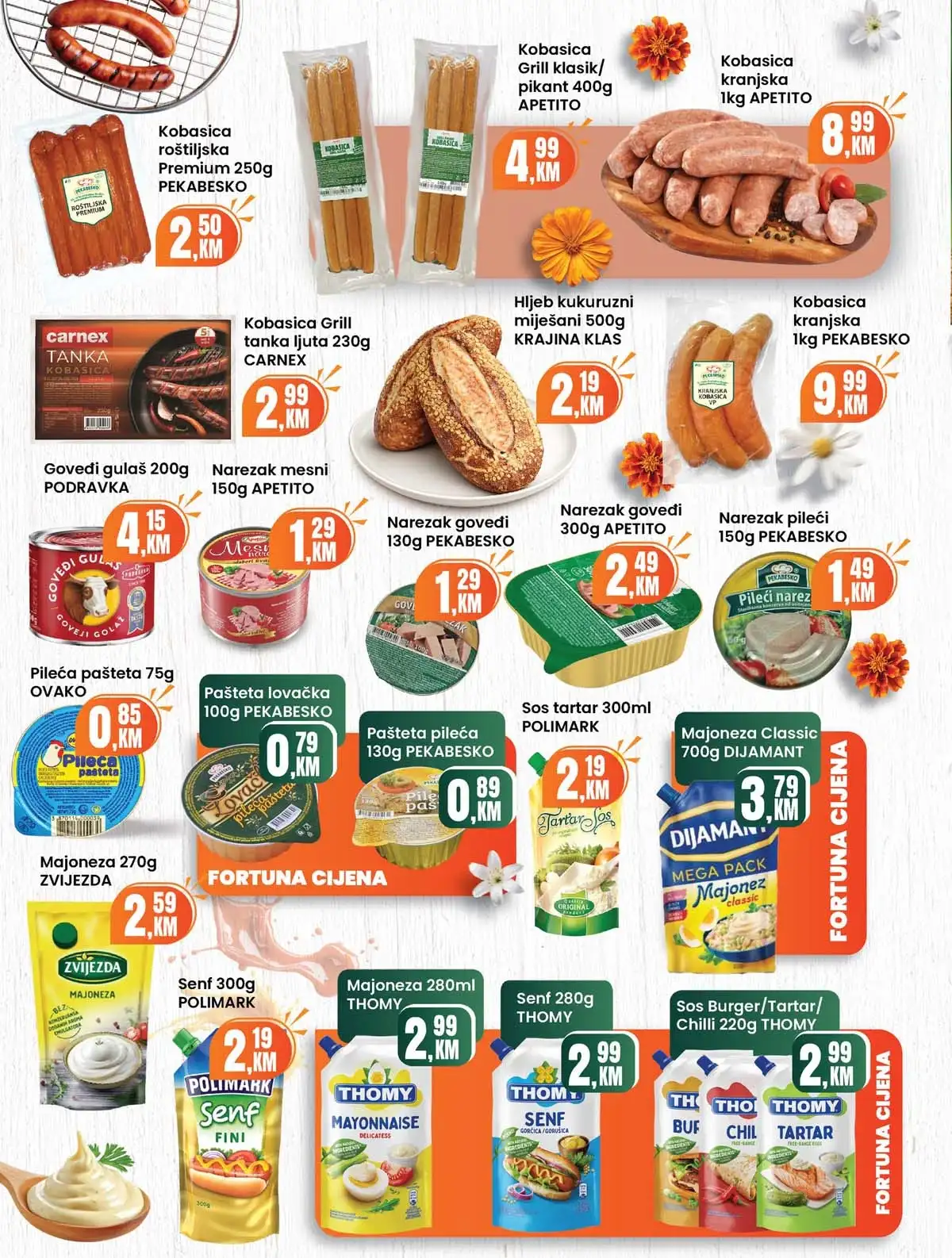 Fortuna katalog akcija do 30% – prehrana i proizvodi za domaćinstvo (strana 4)