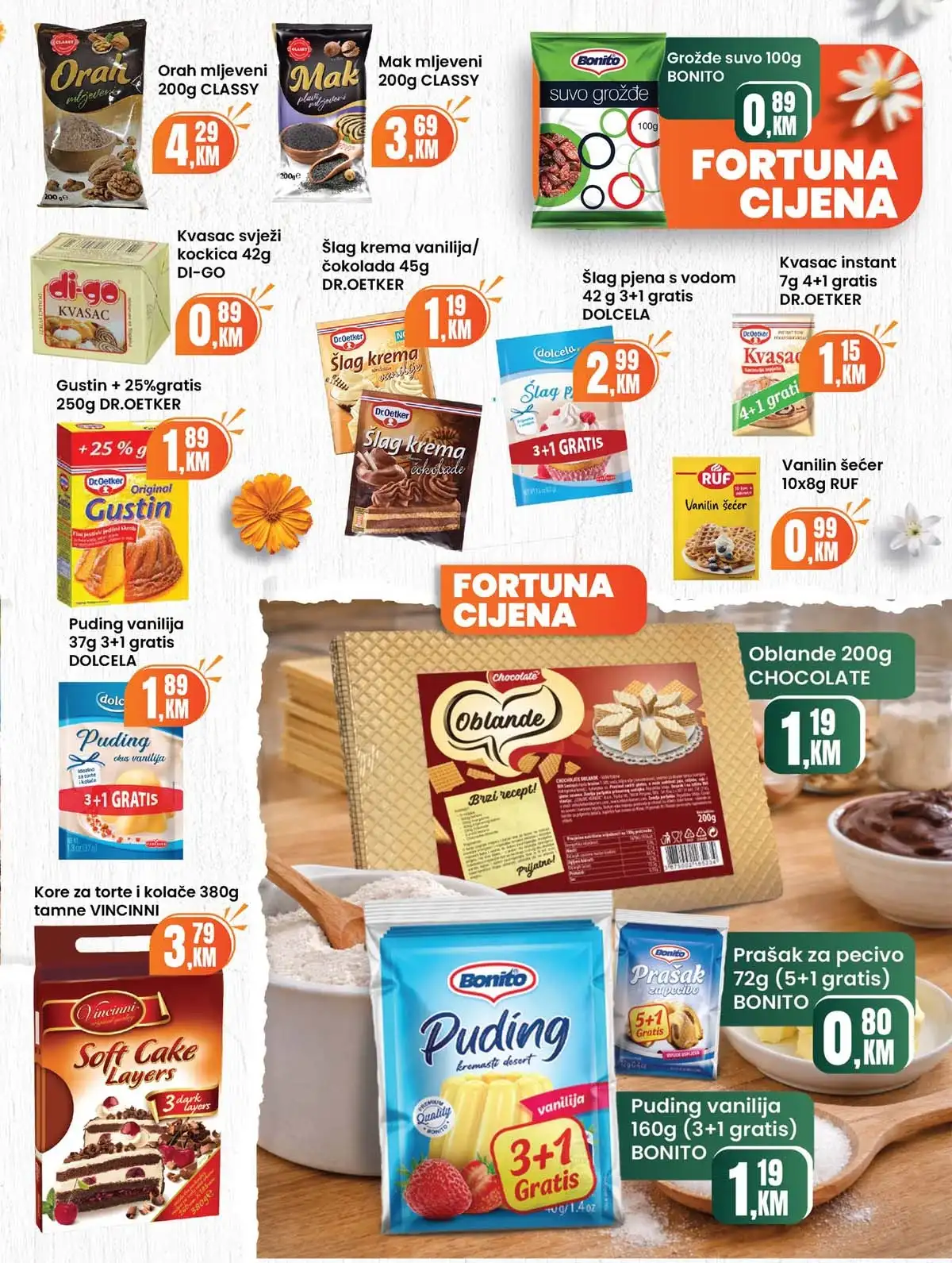 Fortuna katalog akcija do 30% – prehrana i proizvodi za domaćinstvo (strana 15)