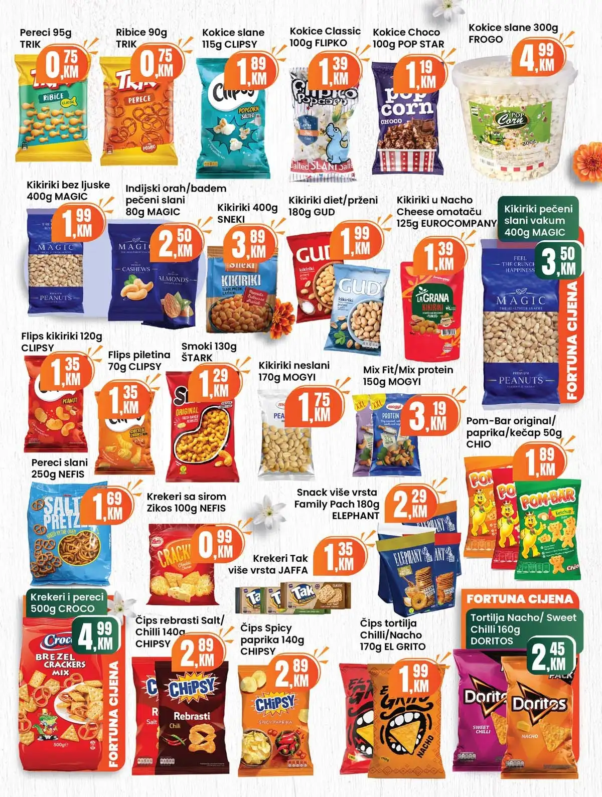 Fortuna katalog akcija do 30% – prehrana i proizvodi za domaćinstvo (strana 21)