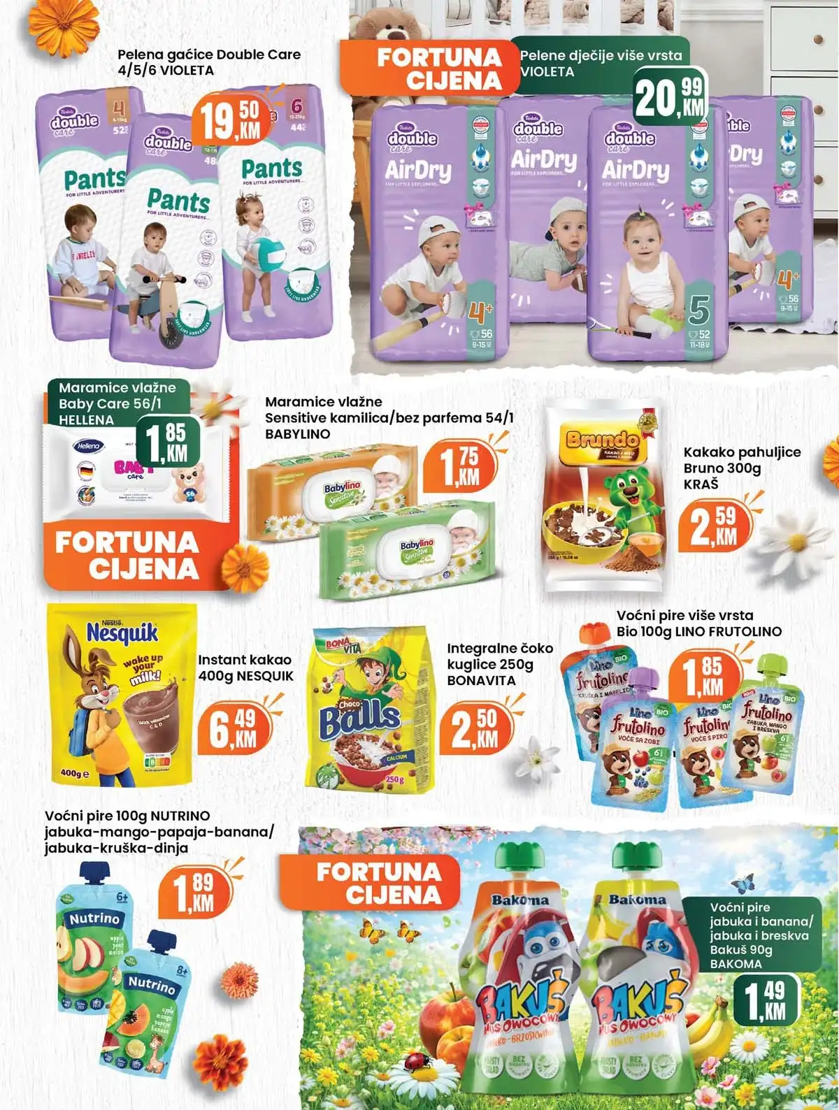 Fortuna katalog akcija do 30% – prehrana i proizvodi za domaćinstvo (strana 25)