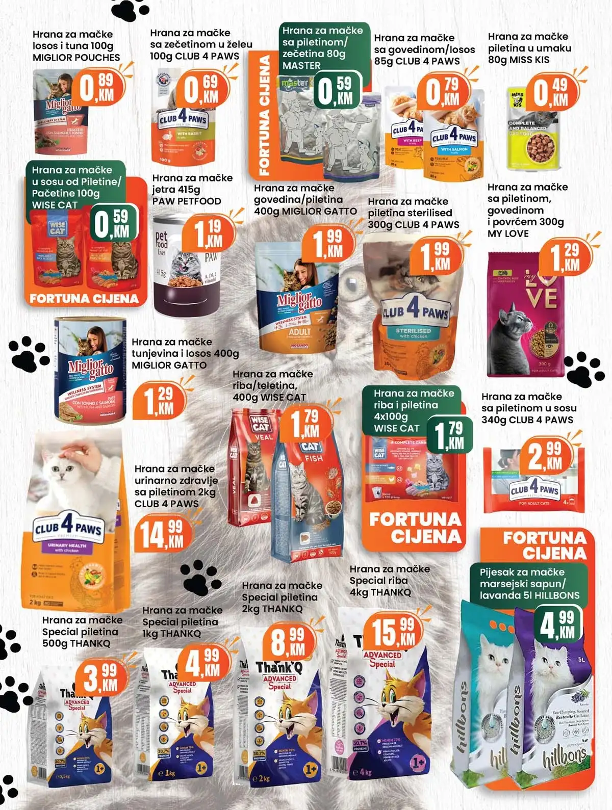 Fortuna katalog akcija do 30% – prehrana i proizvodi za domaćinstvo (strana 34)