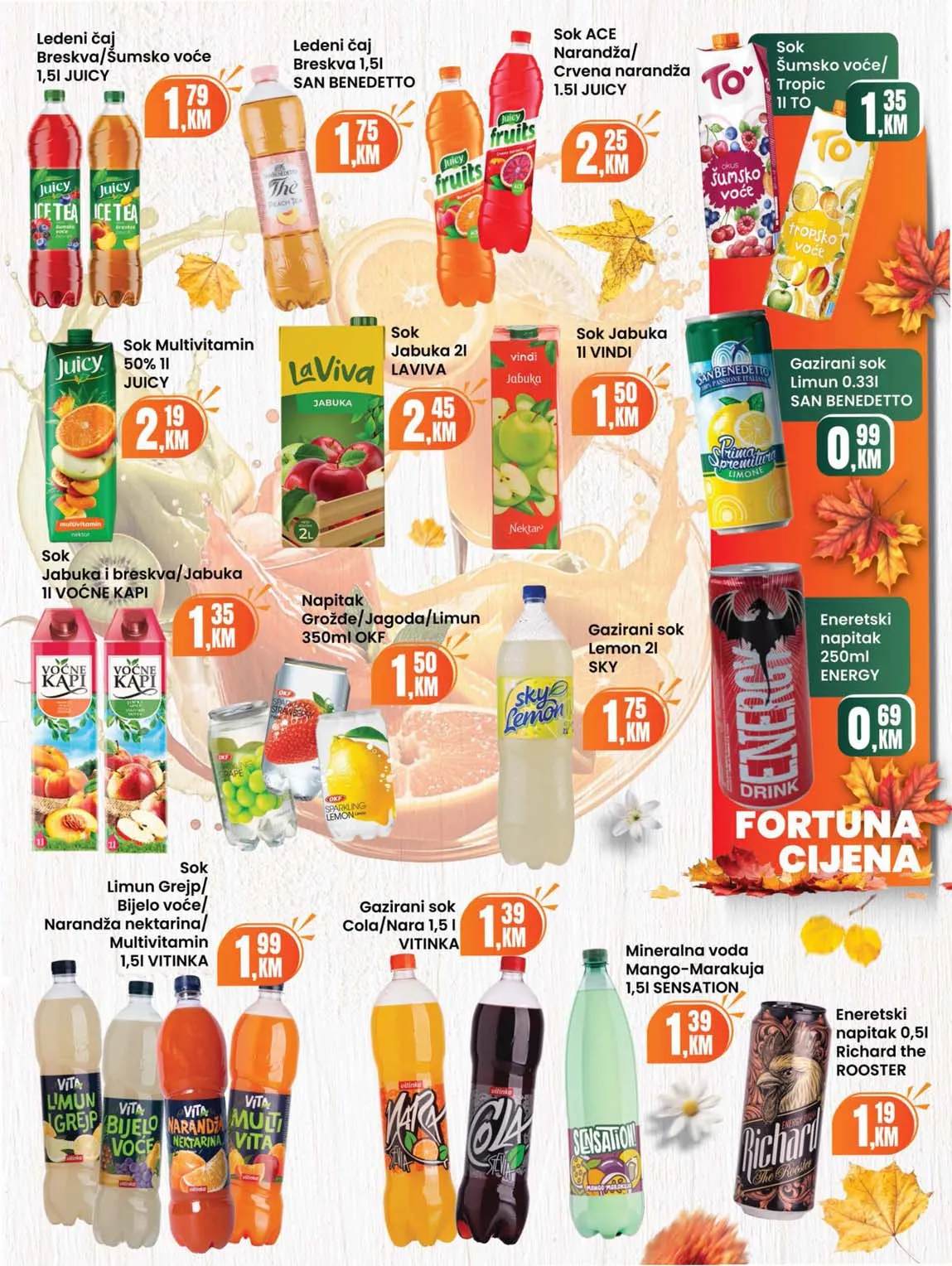 Fortuna market akcija