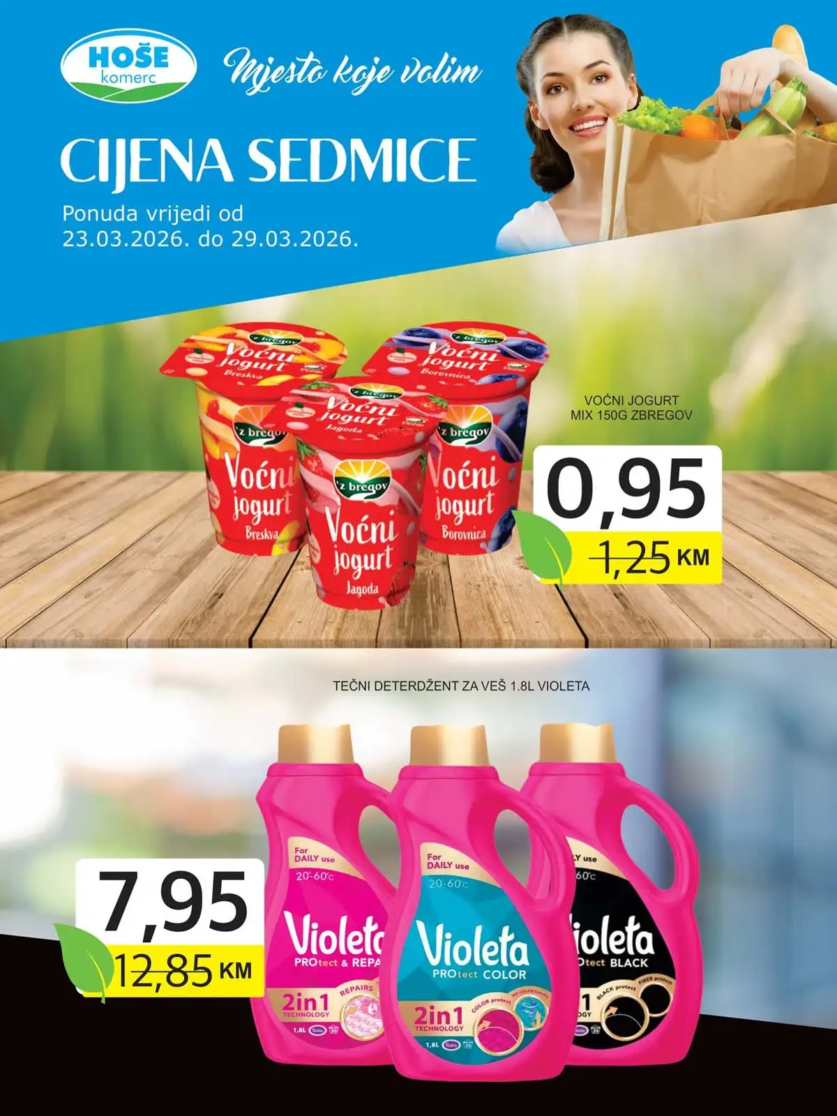 Hoše komerc cijena sedmice sniženja i popusti do 29. marta 2026