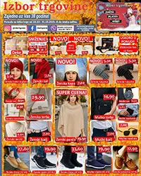 Izbor trgovine akcija Katalog sniženja do 31.10.2025