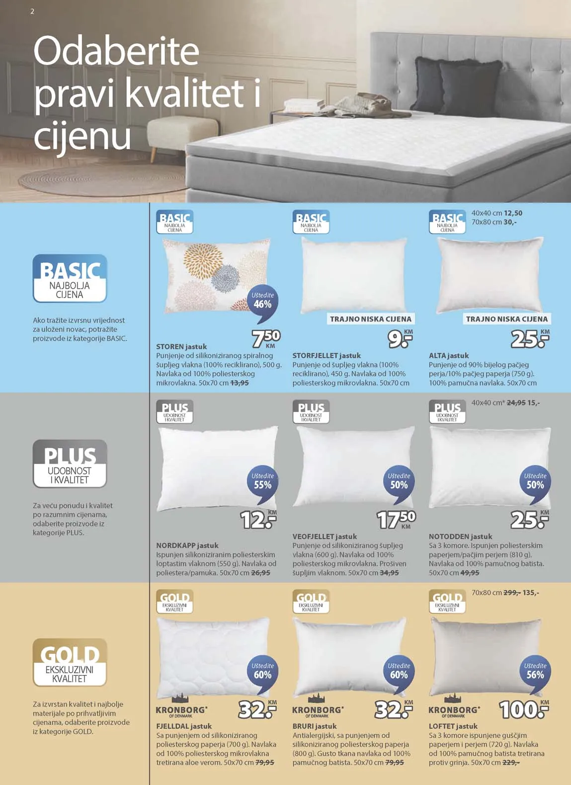 Jysk akcija Sniženja Jysk kataloška akcija