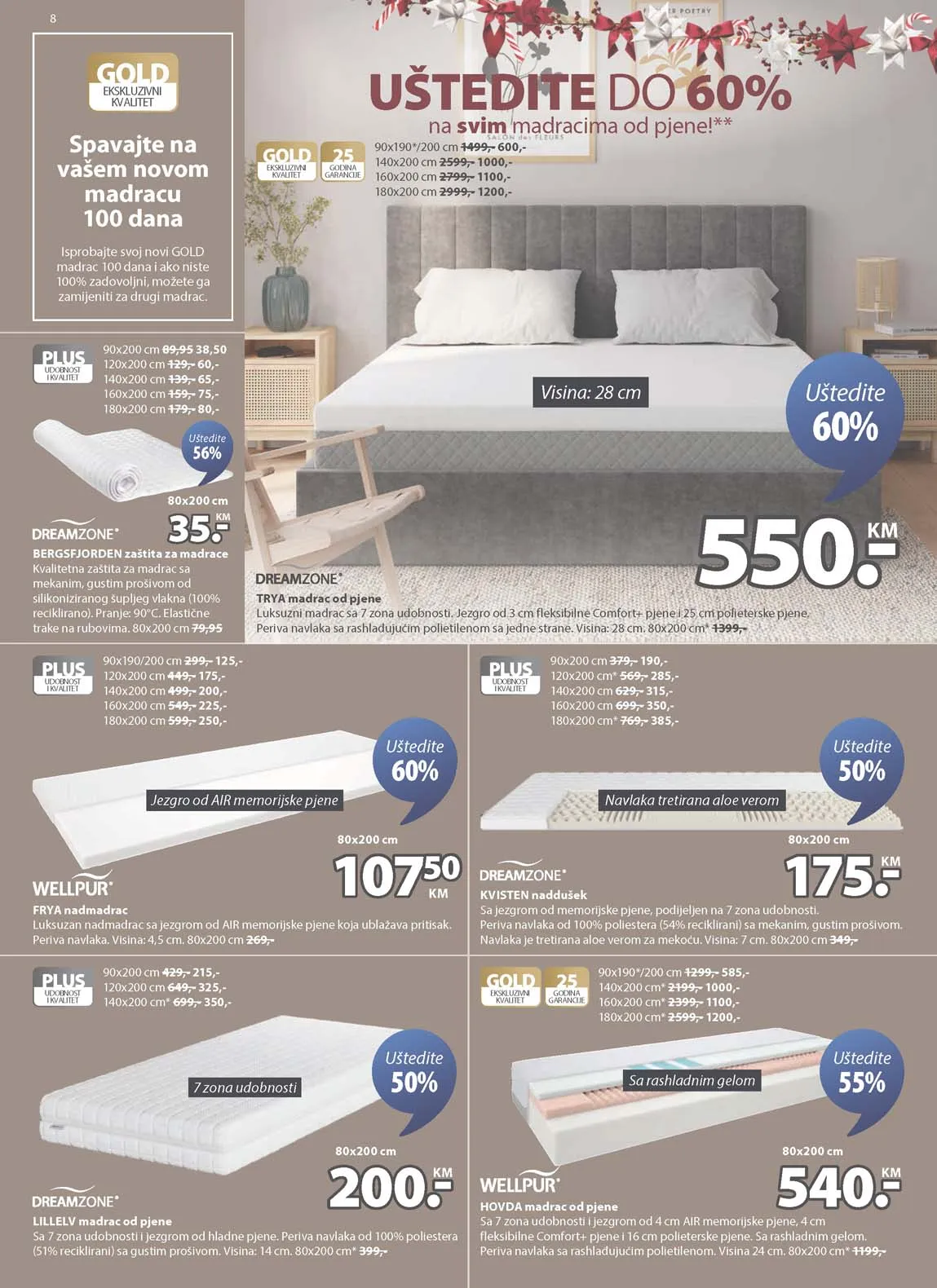 Jysk akcija Sniženja Jysk kataloška akcija