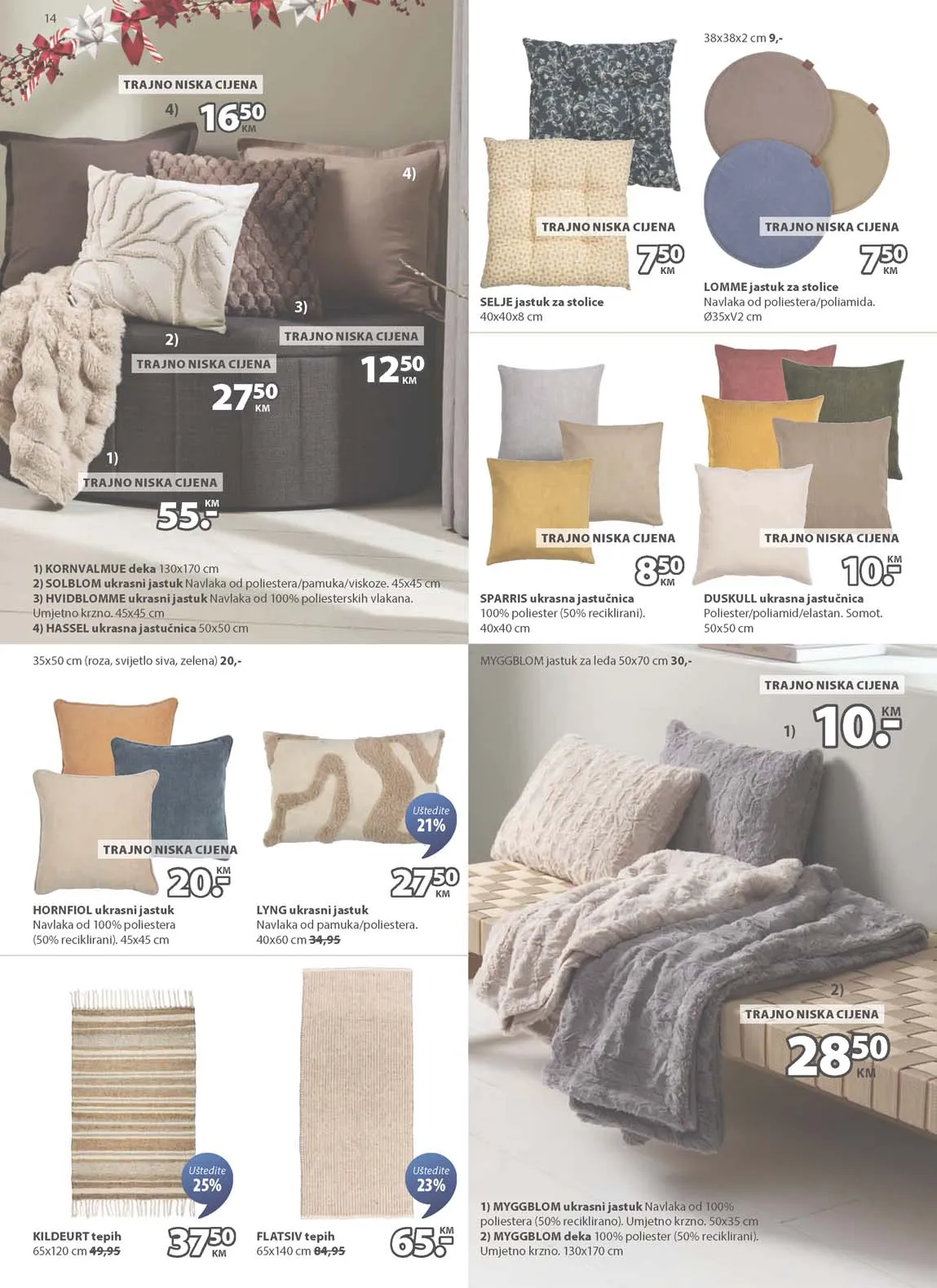 Jysk akcija Sniženja Jysk kataloška akcija