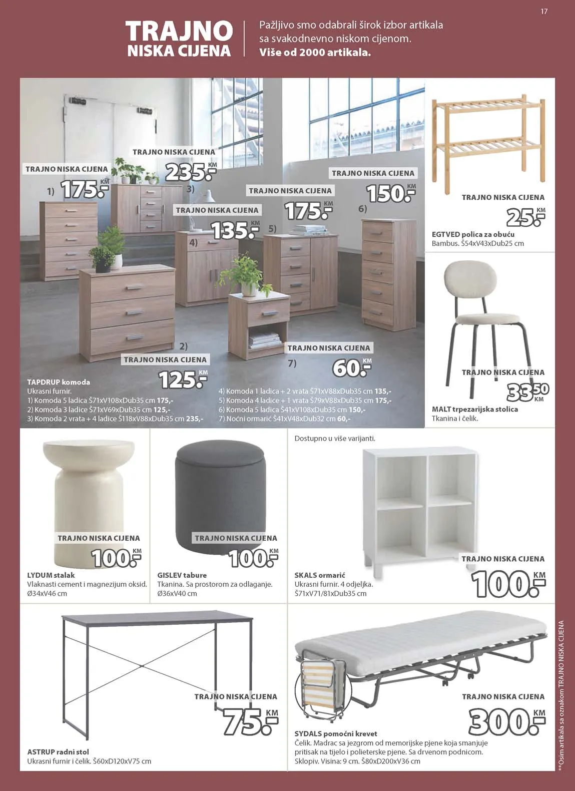 Jysk akcija Sniženja Jysk kataloška akcija