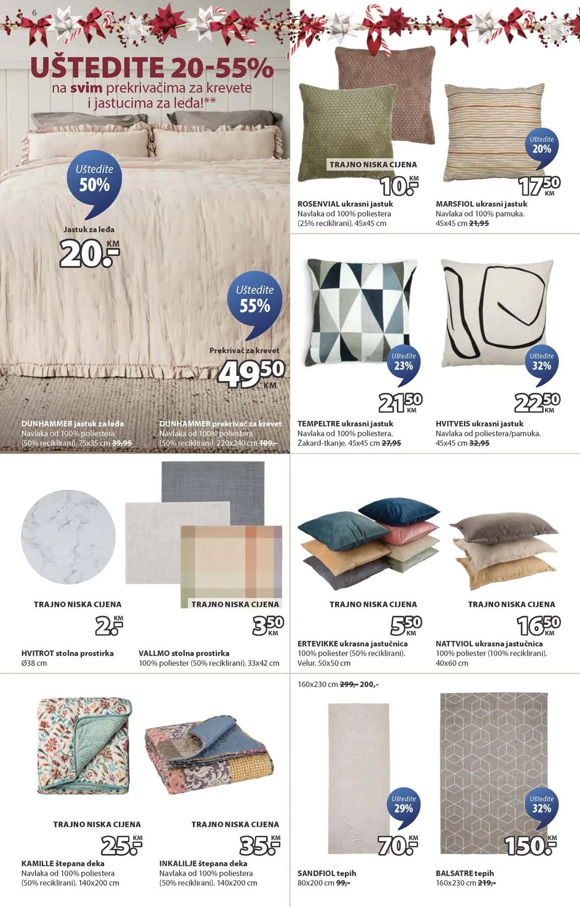 Jysk akcija Sniženja Jysk kataloška akcija