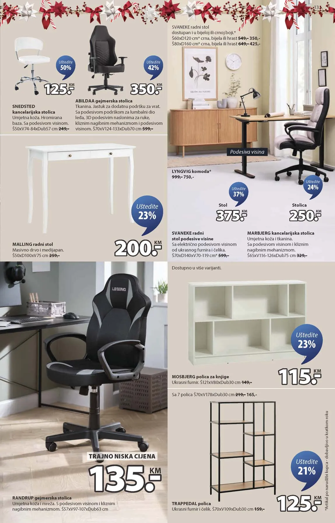 Jysk akcija Sniženja Jysk kataloška akcija