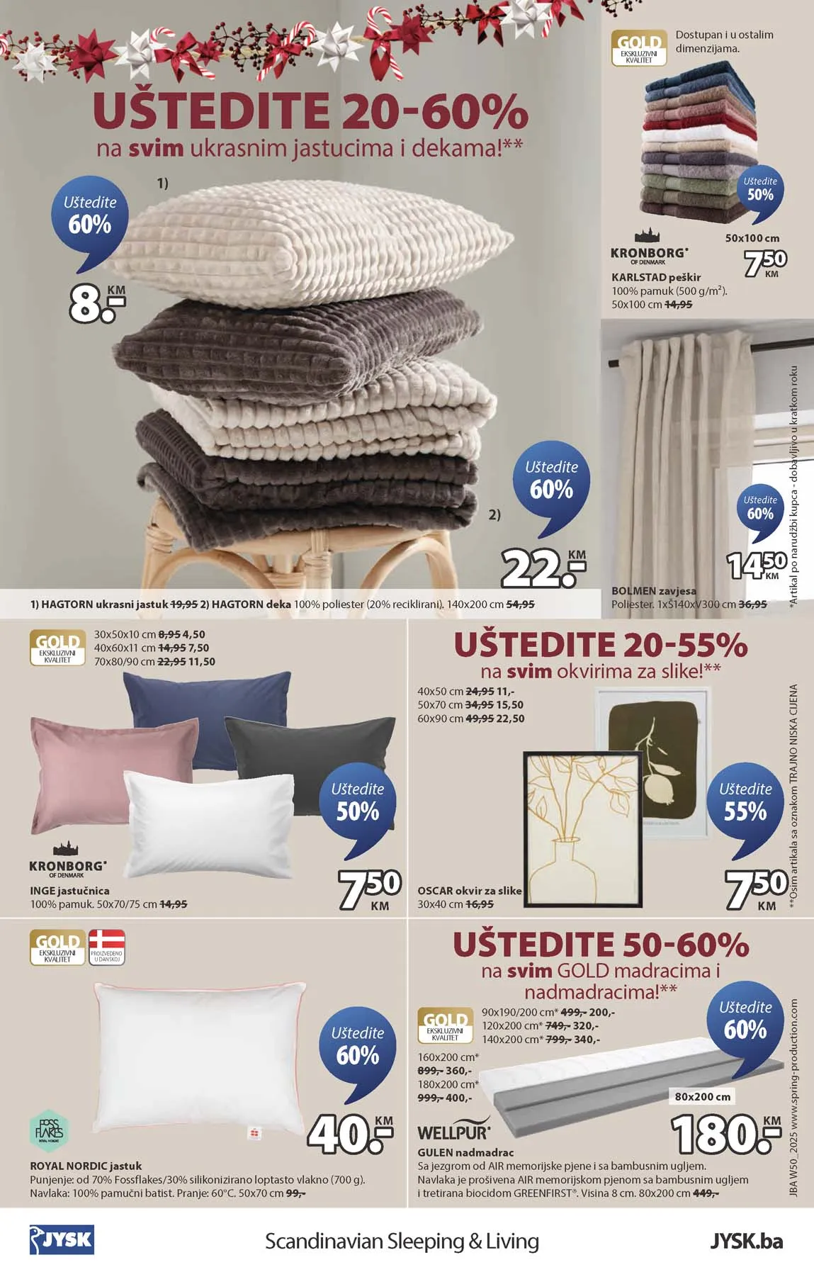 Jysk akcija Sniženja Jysk kataloška akcija