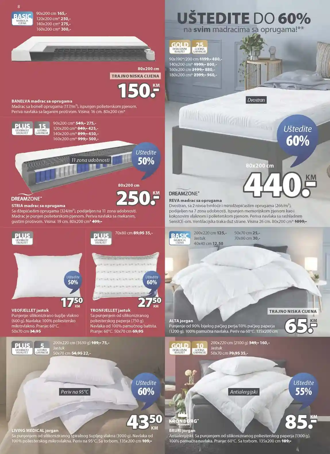 Jysk akcija SniĆŸenja Jysk kataloĆĄka akcija