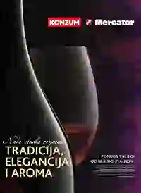 Konzum i Mercator Vinska riznica katalog Konzum i Mercator vinska riznica ponuda vina i sniženja