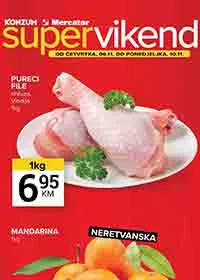 KONZUM i MERCATOR Vikend akcija sniženja do 10.11.2025.