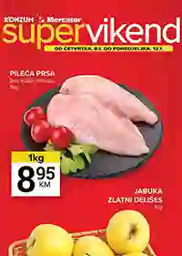 Vikend akcija Konzum i Mercator