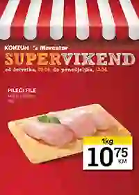 Konzum i Mercator vikend akcija – sniženja do 50% jeftinije do 13.04.2026