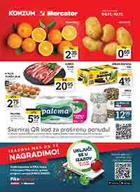 Konzum akcija Mercator katalog