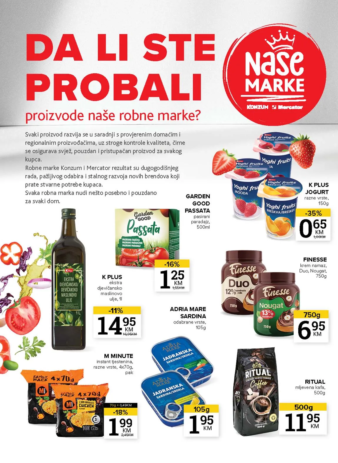 Mercator akcija Konzum katalog Konzum akcija Mercator katalog