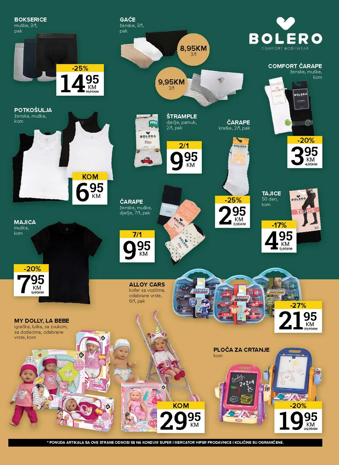 Mercator akcija Konzum katalog Konzum akcija Mercator katalog