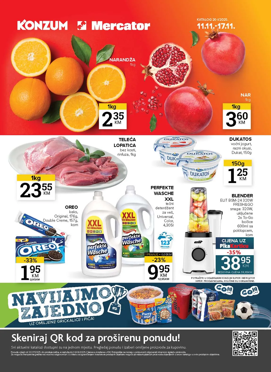 Konzum akcija Mercator katalog