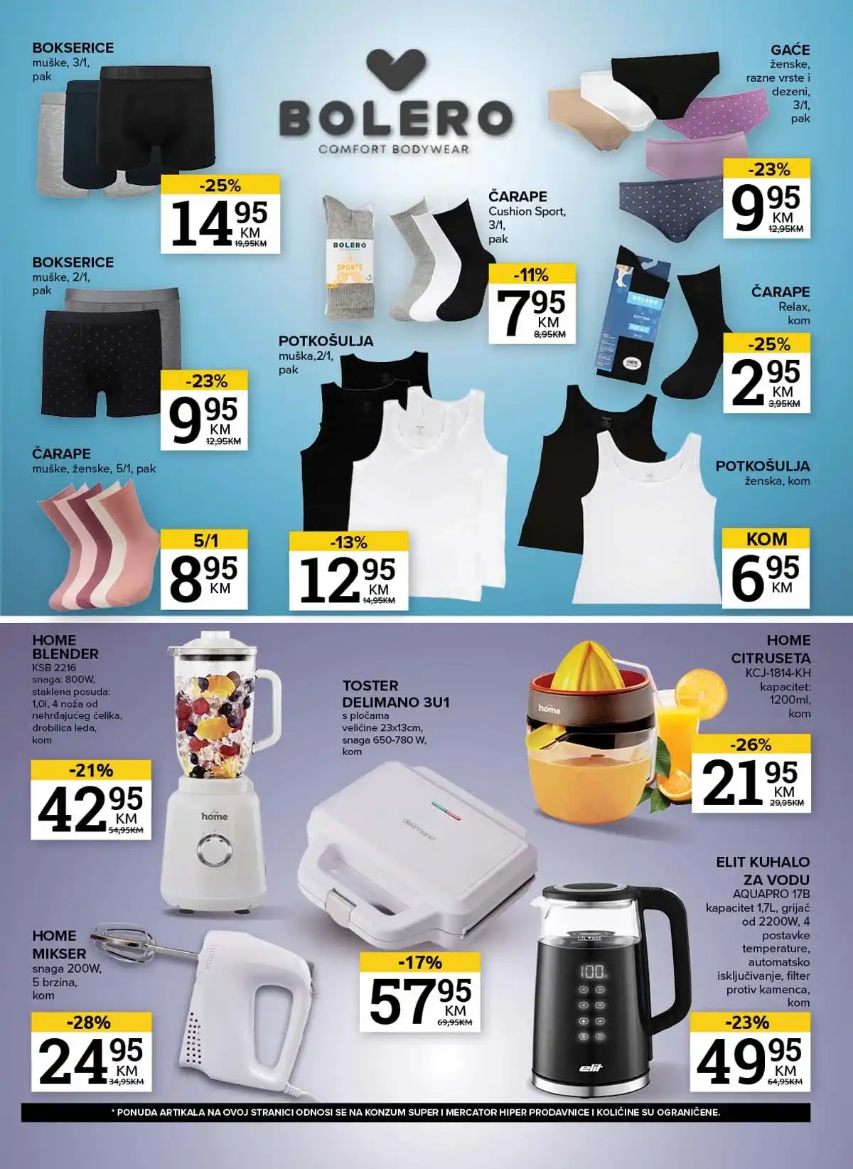 Konzum akcija Mercator katalog