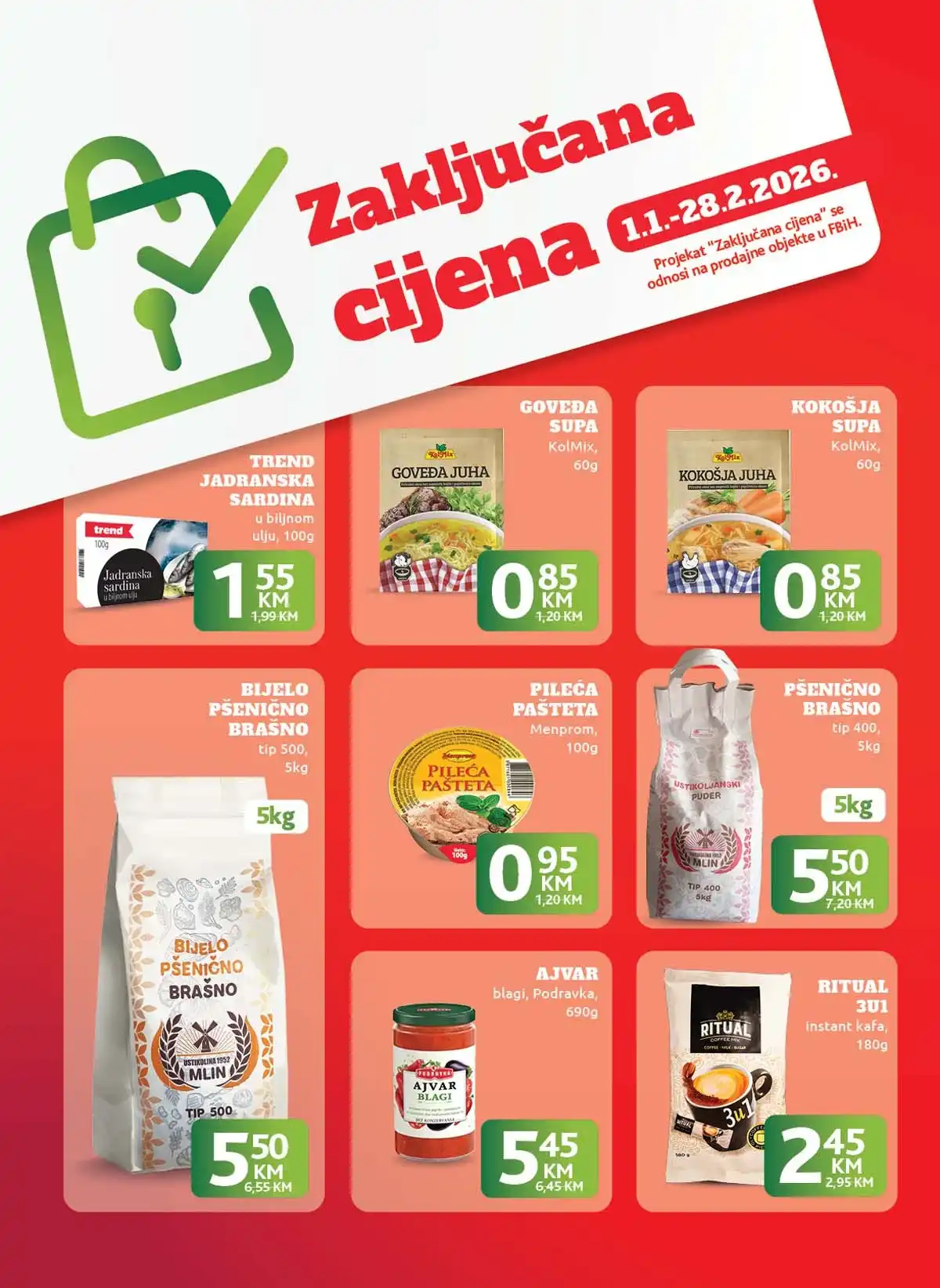 Konzum akcija Mercator katalog