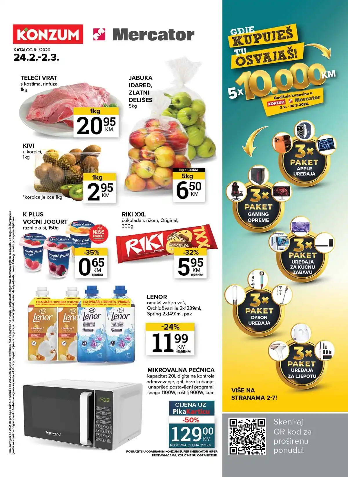 Konzum akcija Mercator katalog