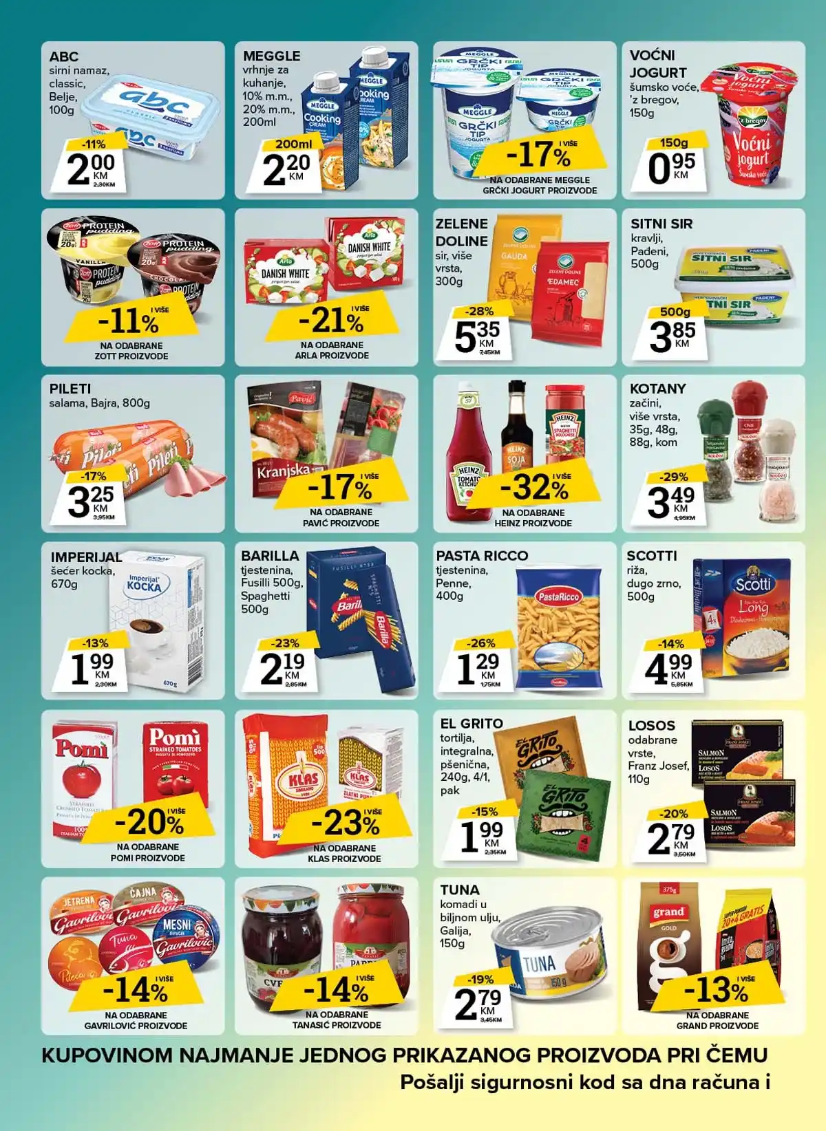 Konzum akcija Mercator katalog