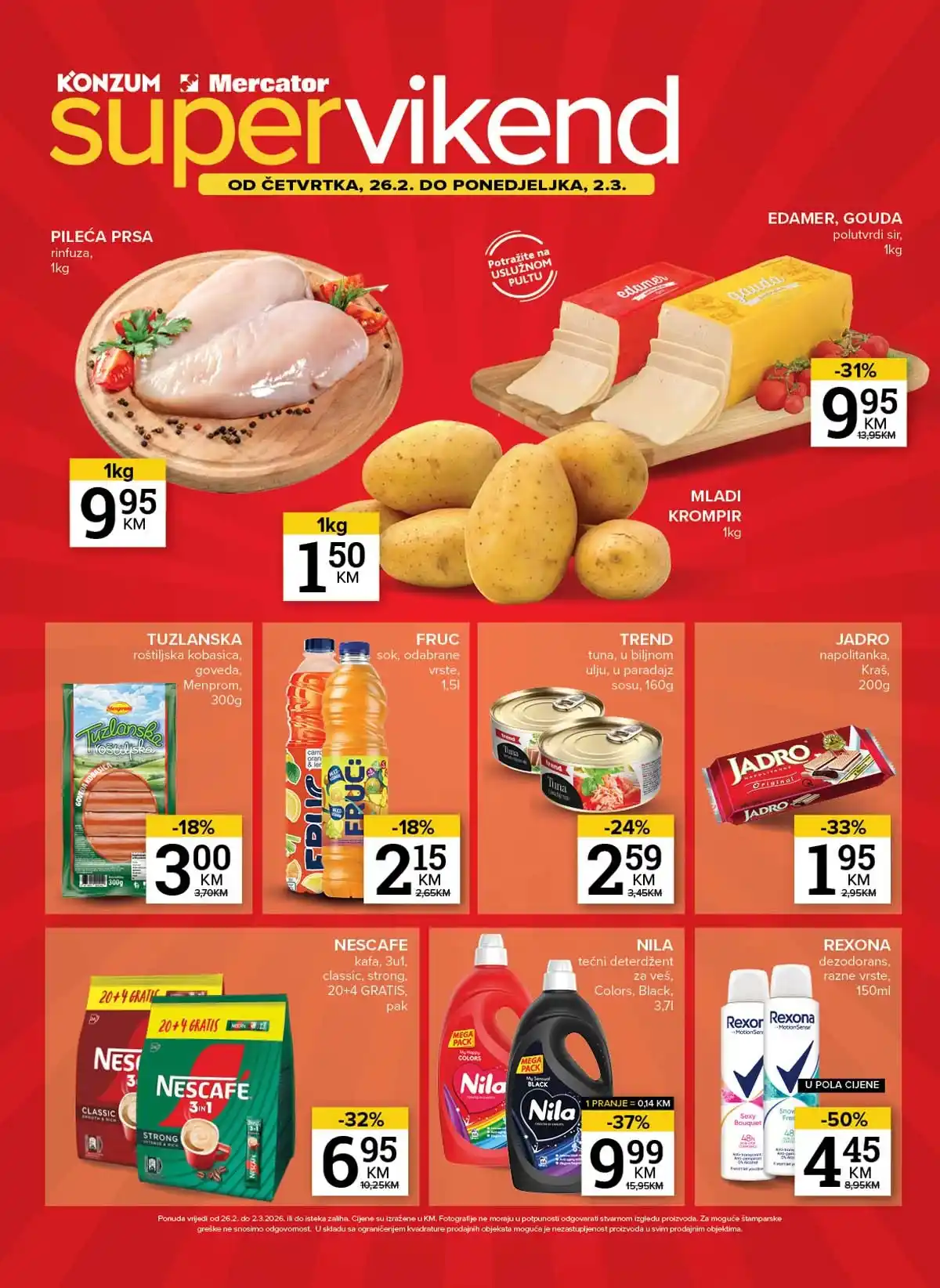 Konzum akcija Mercator katalog