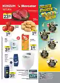 Konzum i Mercator katalog sniženja do 50% Konzum i Mercator akcija katalog sniženja do 50%