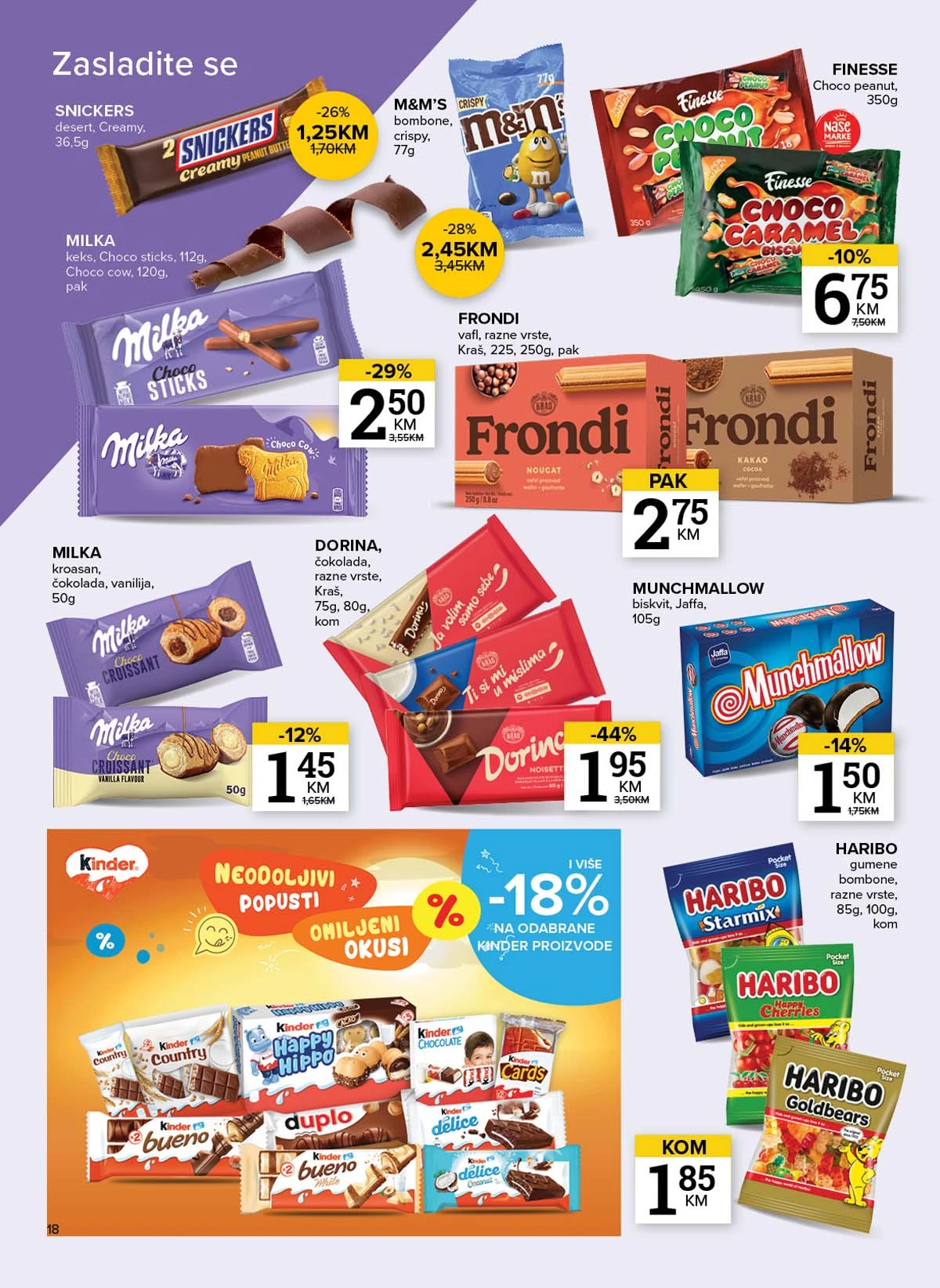 Konzum i Mercator akcija katalog sniženja do 30. marta 2026 – strana 18