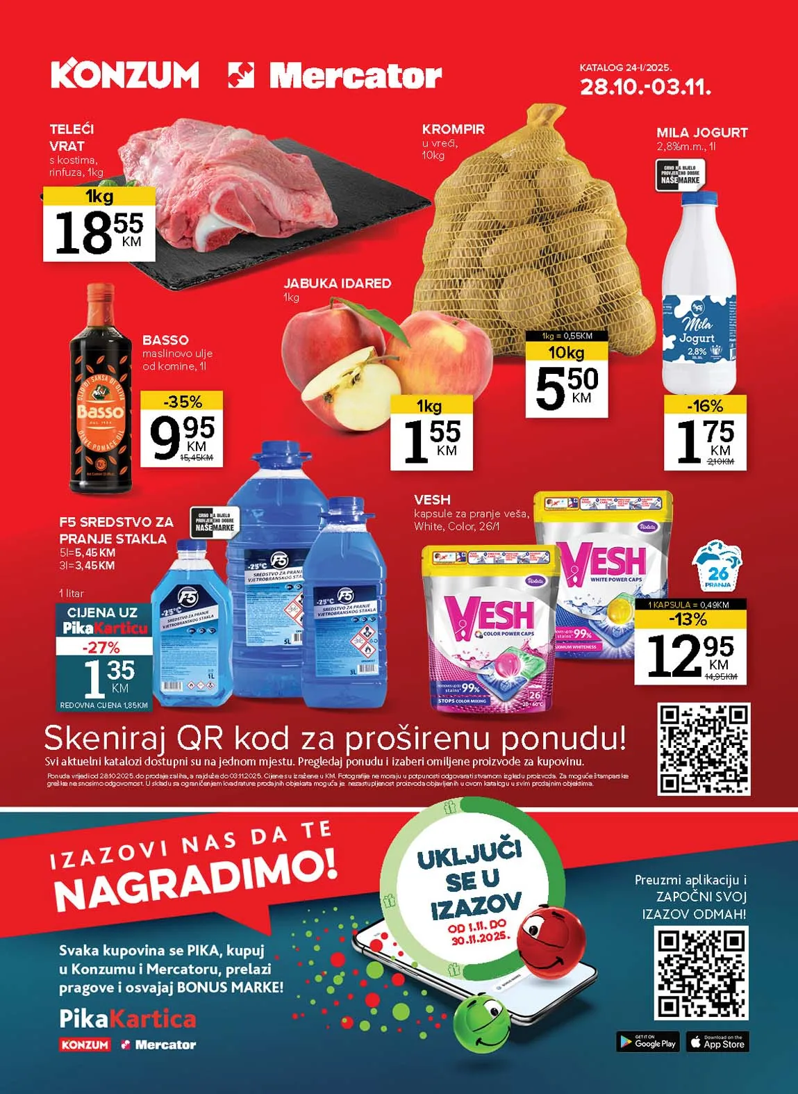 Konzum akcija Mercator katalog