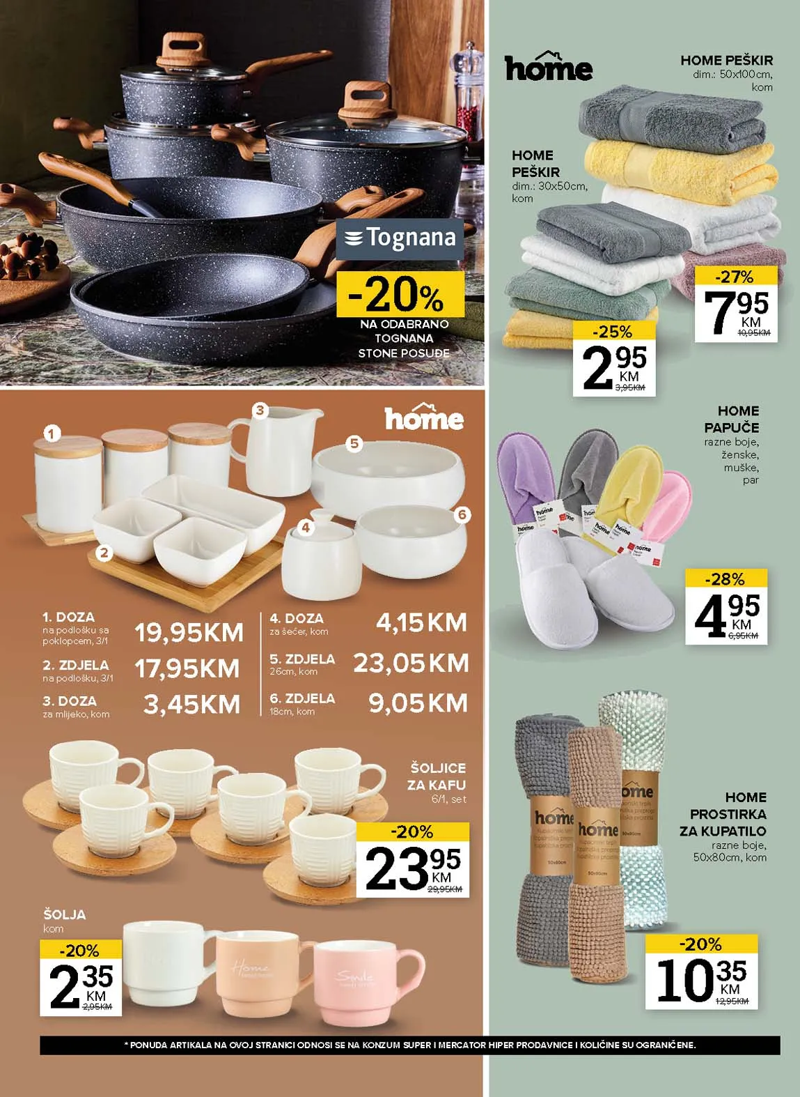 Konzum akcija Mercator katalog