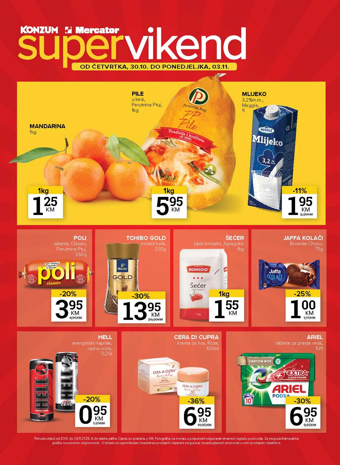 Konzum akcija Mercator katalog
